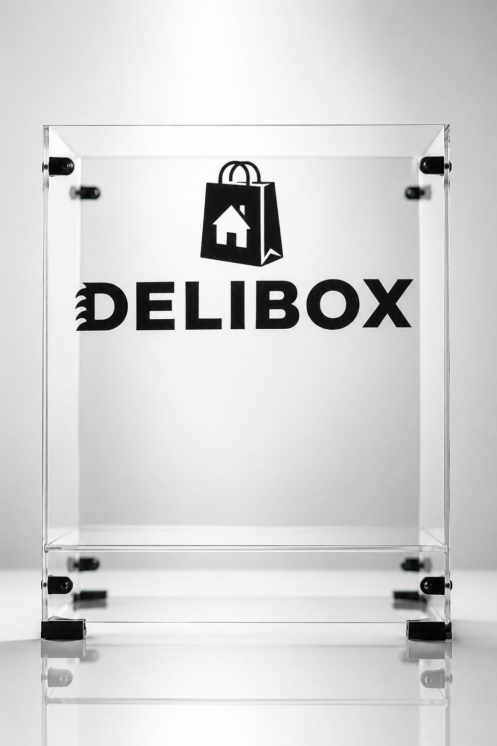 Empty Delibox shown from the front